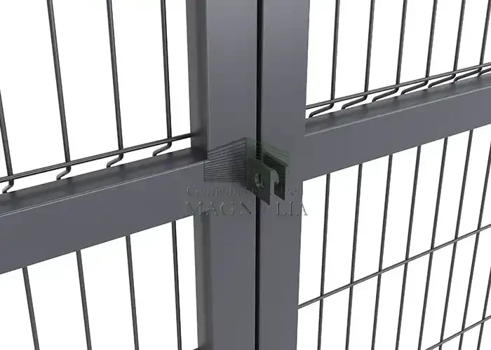 Brama dwuskrzydłowa 3D 4mm detal