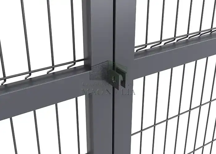 Brama dwuskrzydłowa 3D 4mm detal
