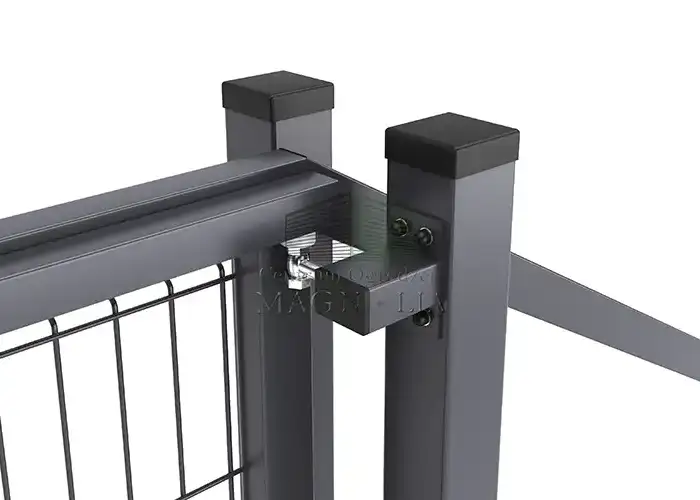 Brama przesuwana 3D 4mm detal 2