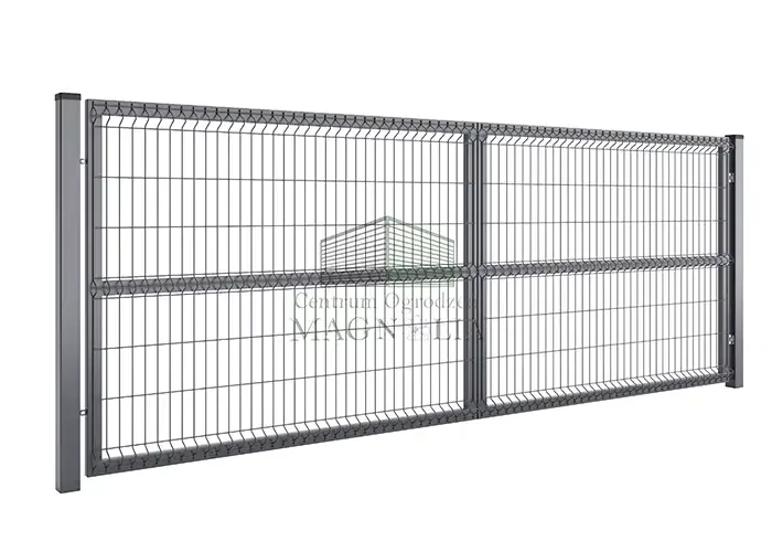 Brama dwuskrzydłowa 3D 5mm